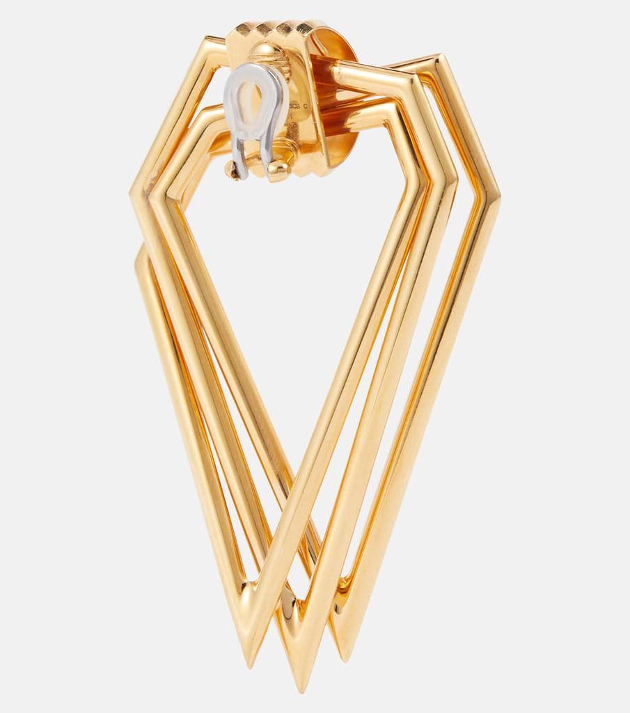 商品Gucci|Clip-on triangle earrings,价格¥6612,第7张图片详细描述