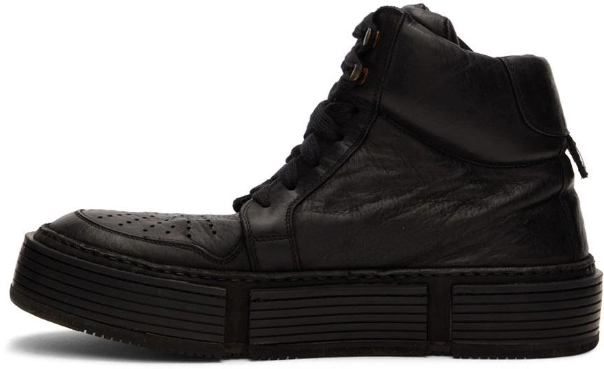商品guidi|Black Basket Sneakers,价格¥5273,第3张图片详细描述