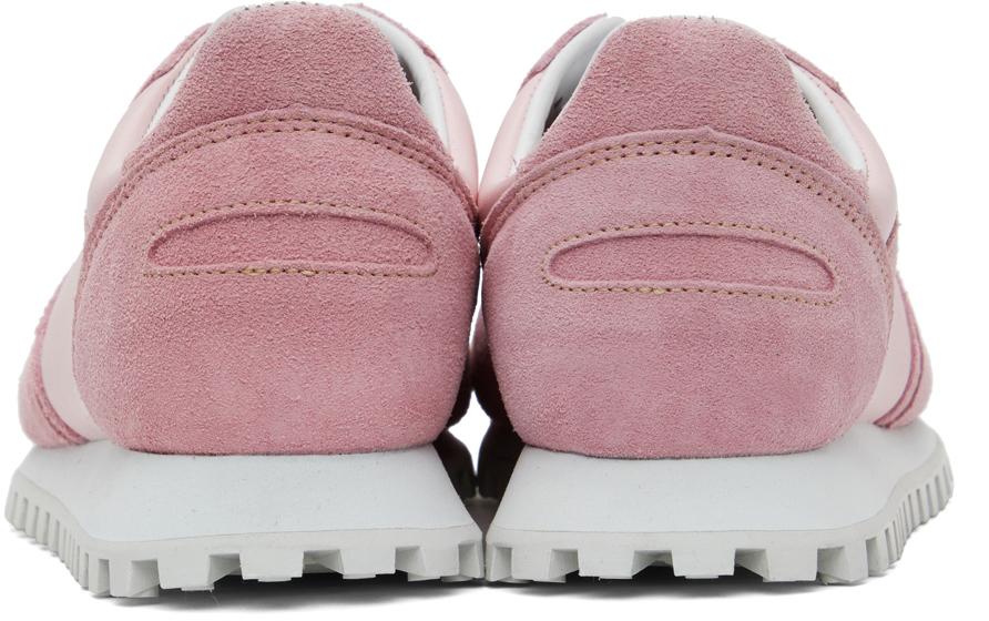 Pink Marathon Trail Low Nappa Sneakers商品第4张图片规格展示