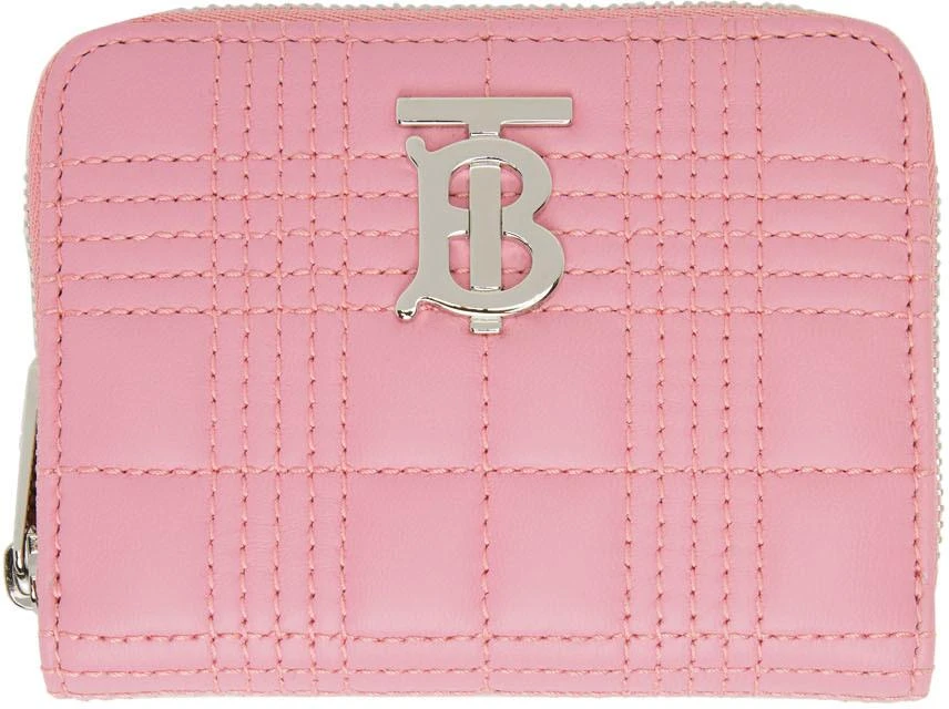 商品Burberry|Pink Lola Zip Wallet,价格¥3293,第1张图片