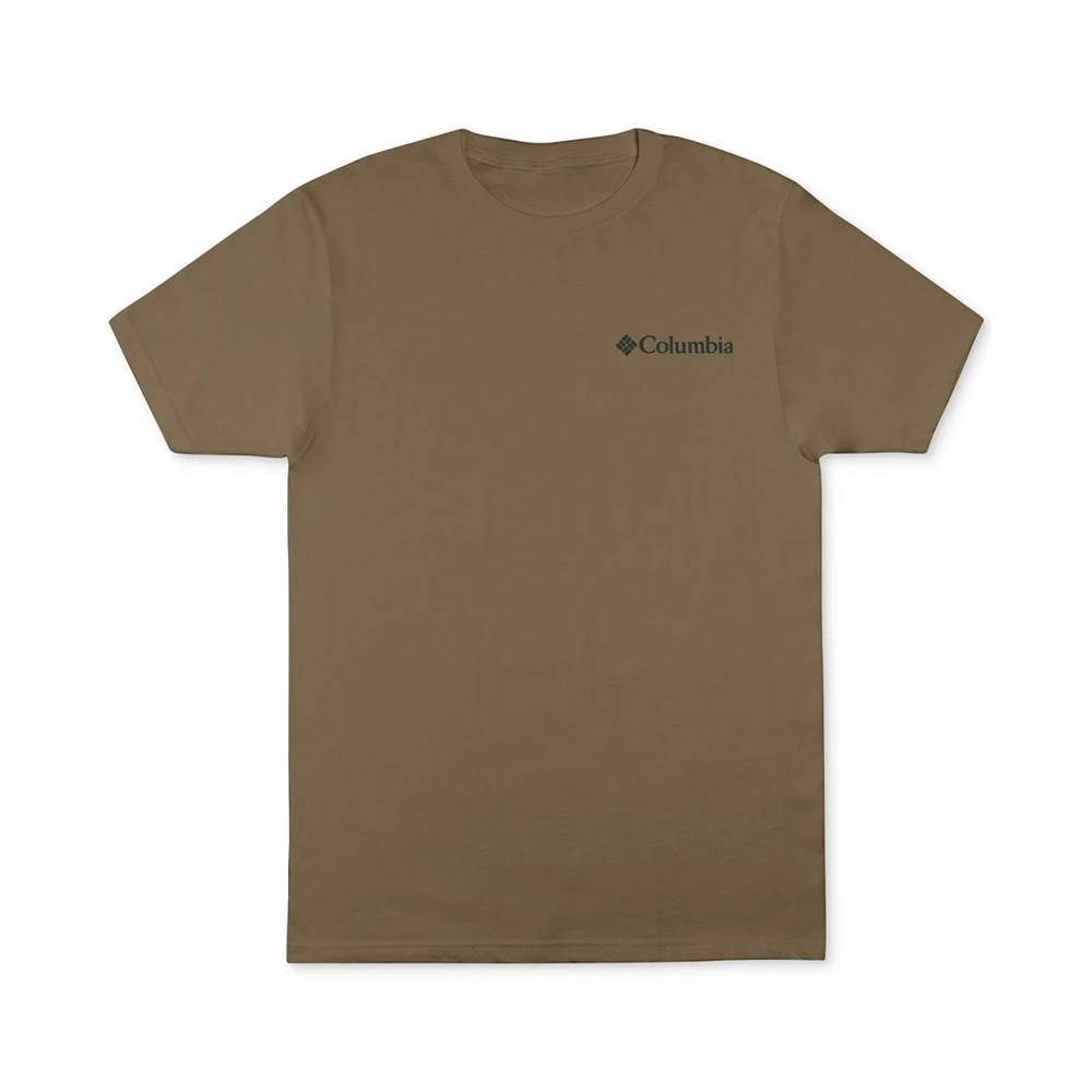 商品Columbia|Men's Classic-Fit Bear Logo Graphic T-Shirt,价格¥212,第2张图片详细描述