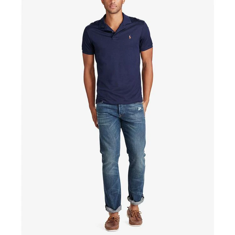 商品Ralph Lauren|Men's Pima Cotton Soft-Touch Polo,价格¥634,第3张图片详细描述