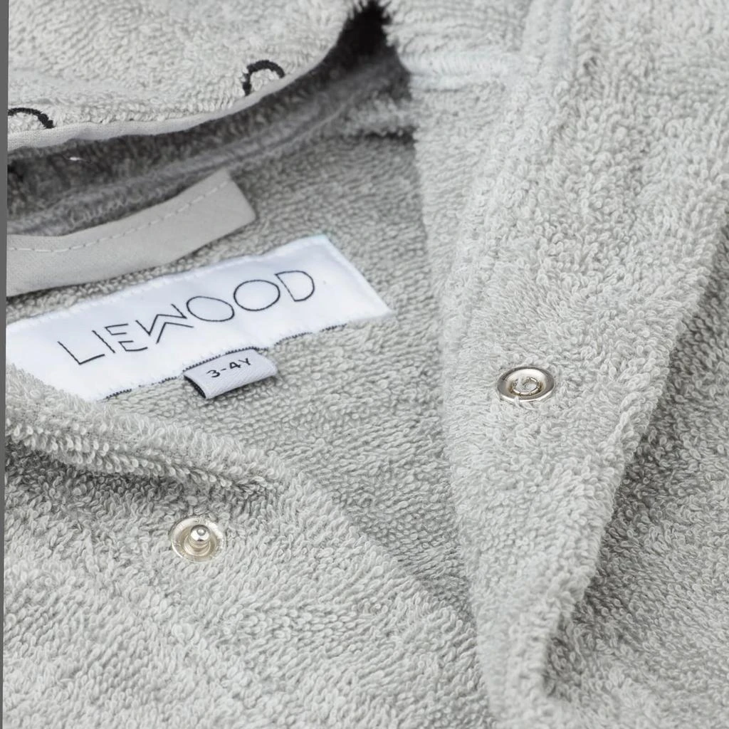商品Liewood|Liewood Kids' Lily Bathrobe - Hippo Dove Blue,价格¥238,第4张图片详细描述