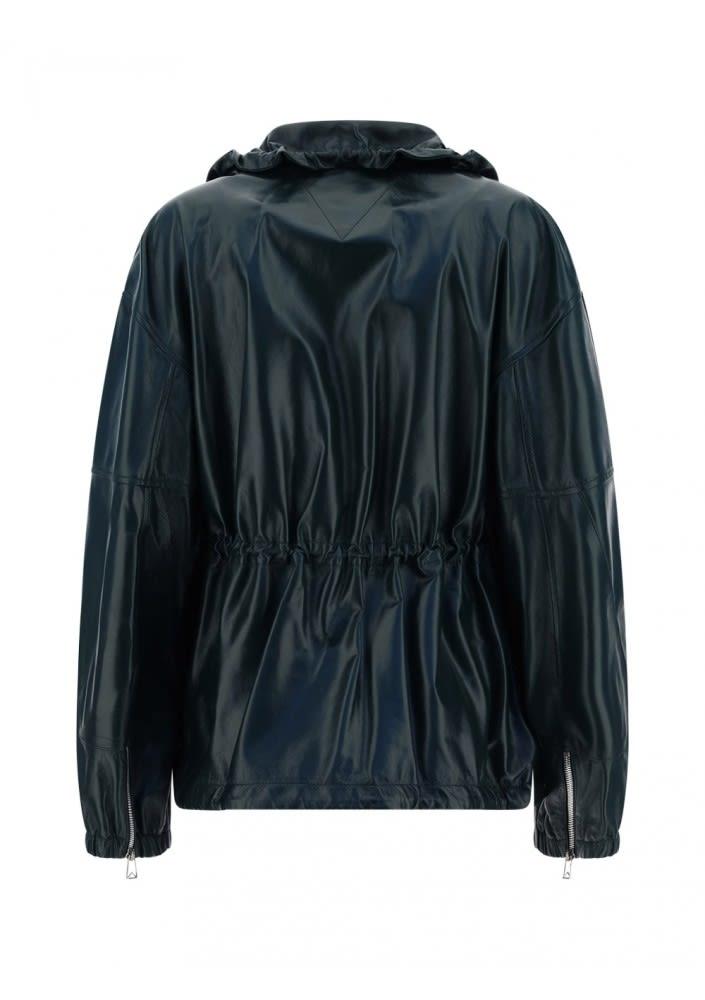 Bottega Veneta Leather Jacket商品第2张图片规格展示