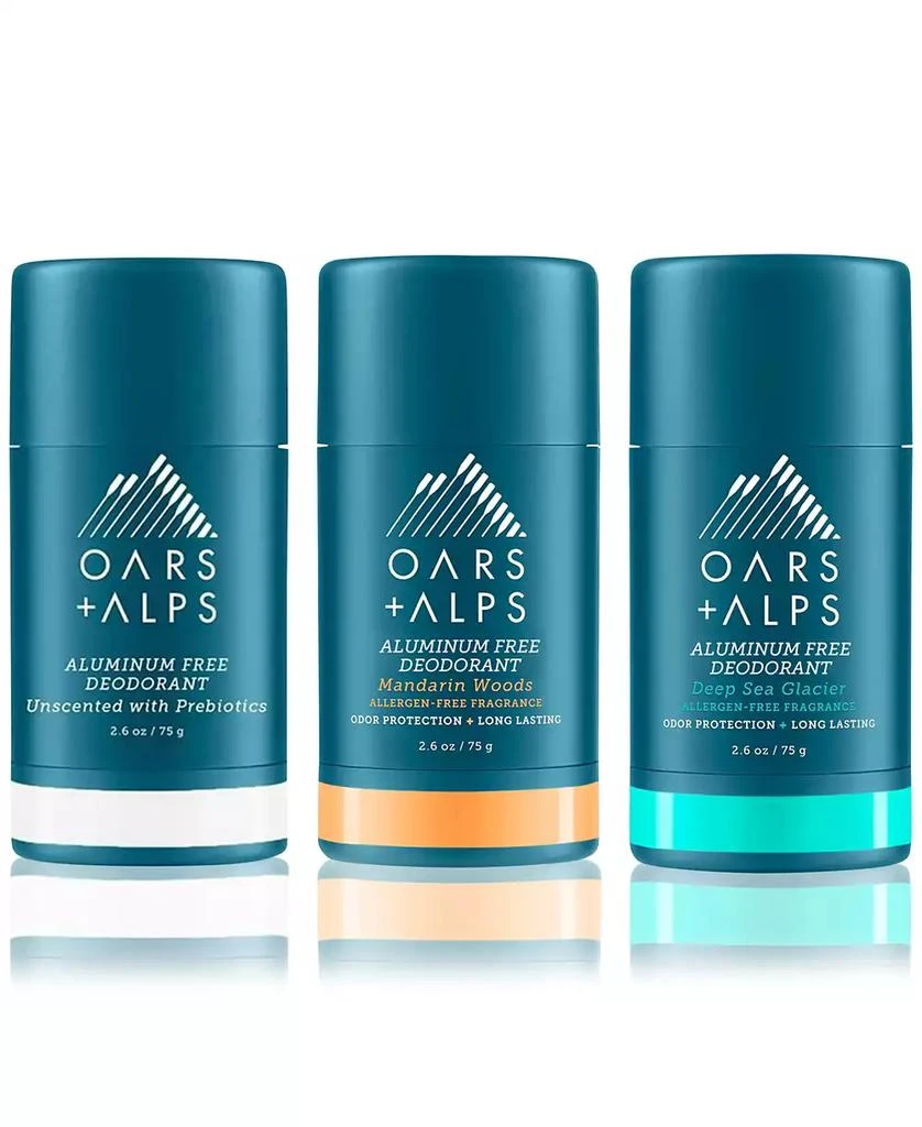 商品Oars + Alps|3-Pc. Aluminum Free Deodorant For Sensitive Skin Set,价格¥292,第1张图片