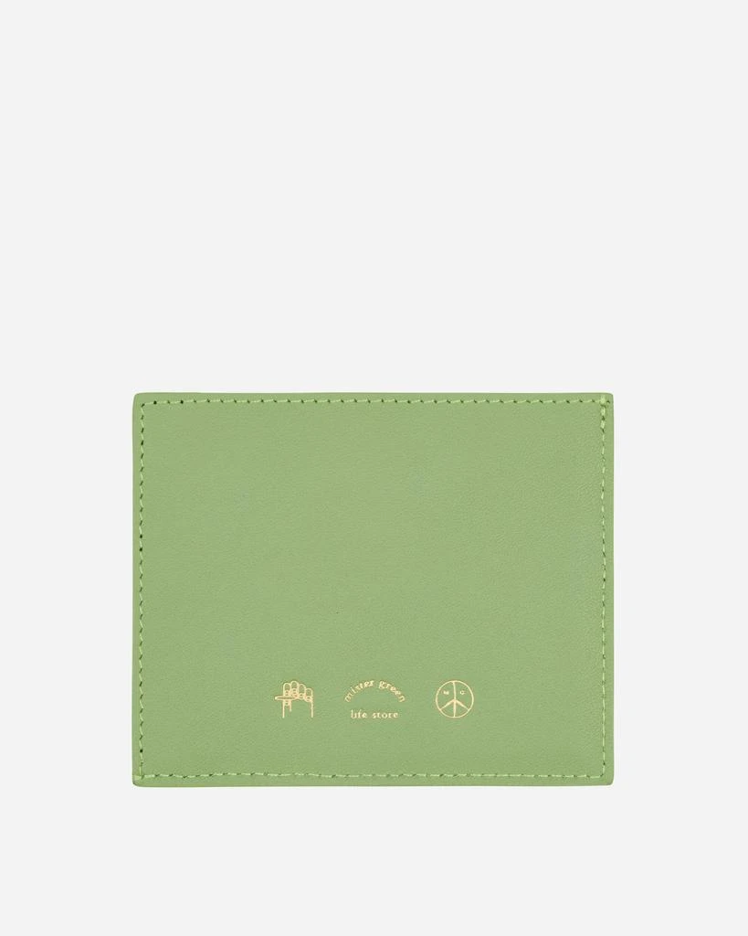 商品Mister Green|Leather Classic Card Case Green,价格¥522,第1张图片