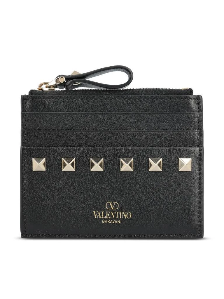 商品Valentino|Valentino Garavani Small Leather Goods in Black,价格¥1556,第1张图片