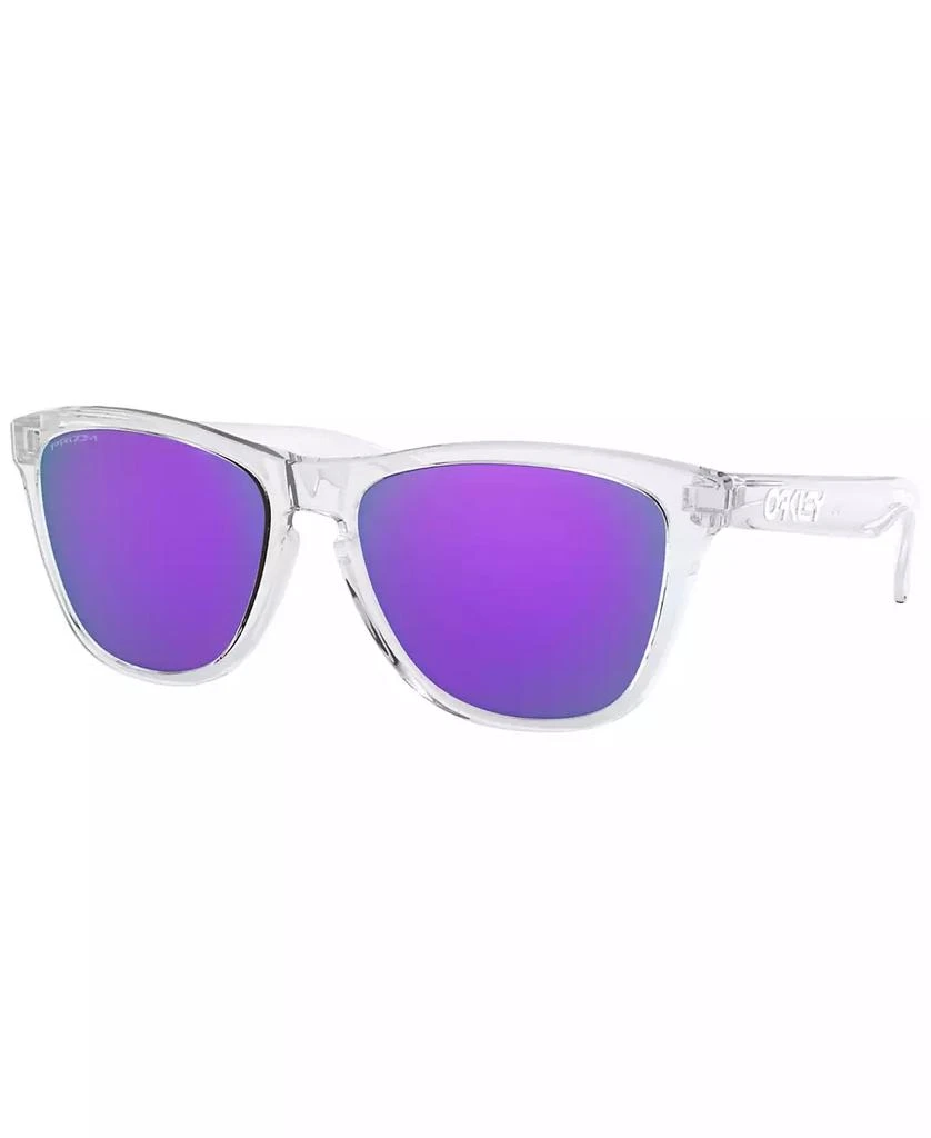 商品Oakley|Men's Low Bridge Fit Sunglasses, OO9245 Frogskins 54,价格¥1189,第1张图片