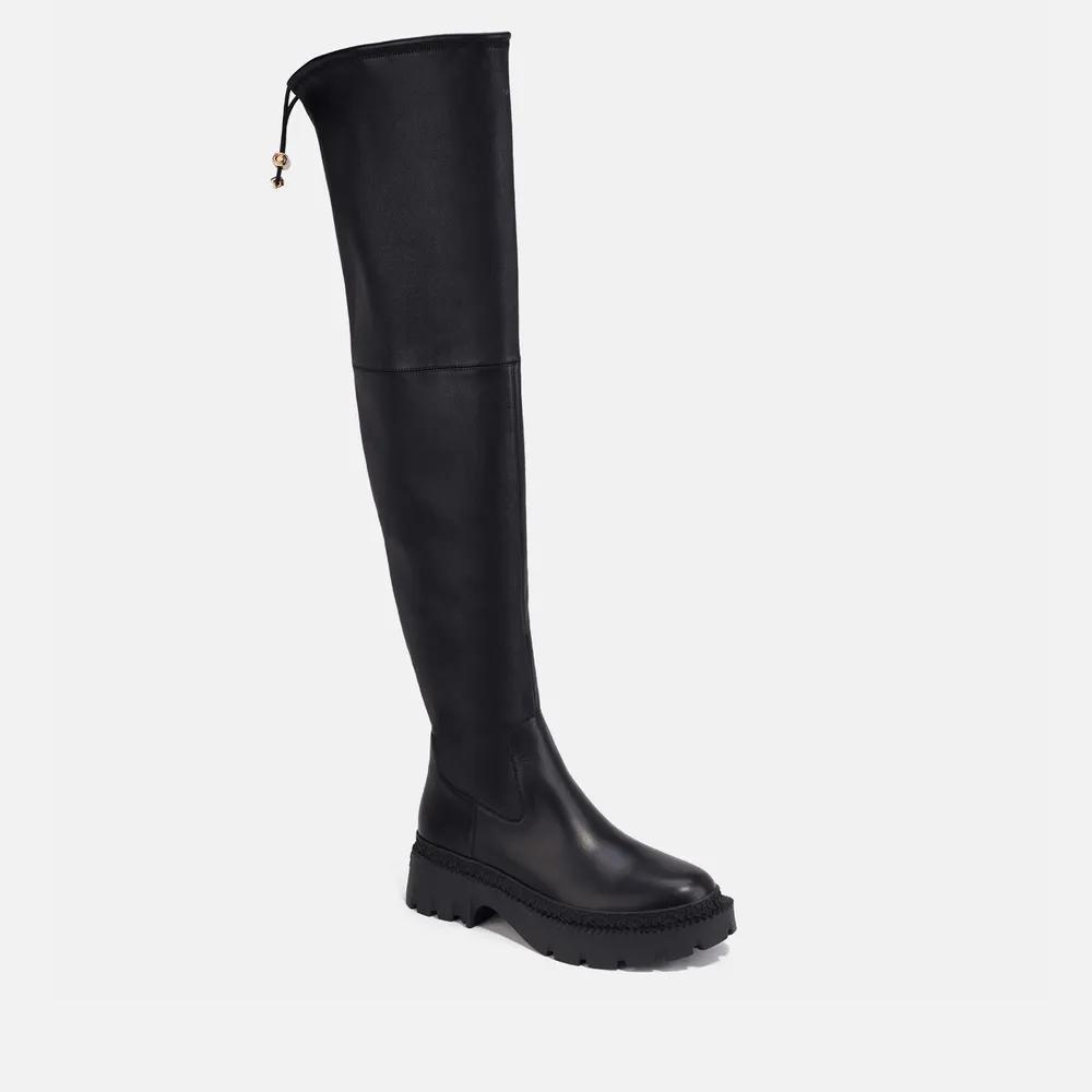 商品Coach|Coach Women's Jolie Leather Other The Knee Boots,价格¥3468,第4张图片详细描述