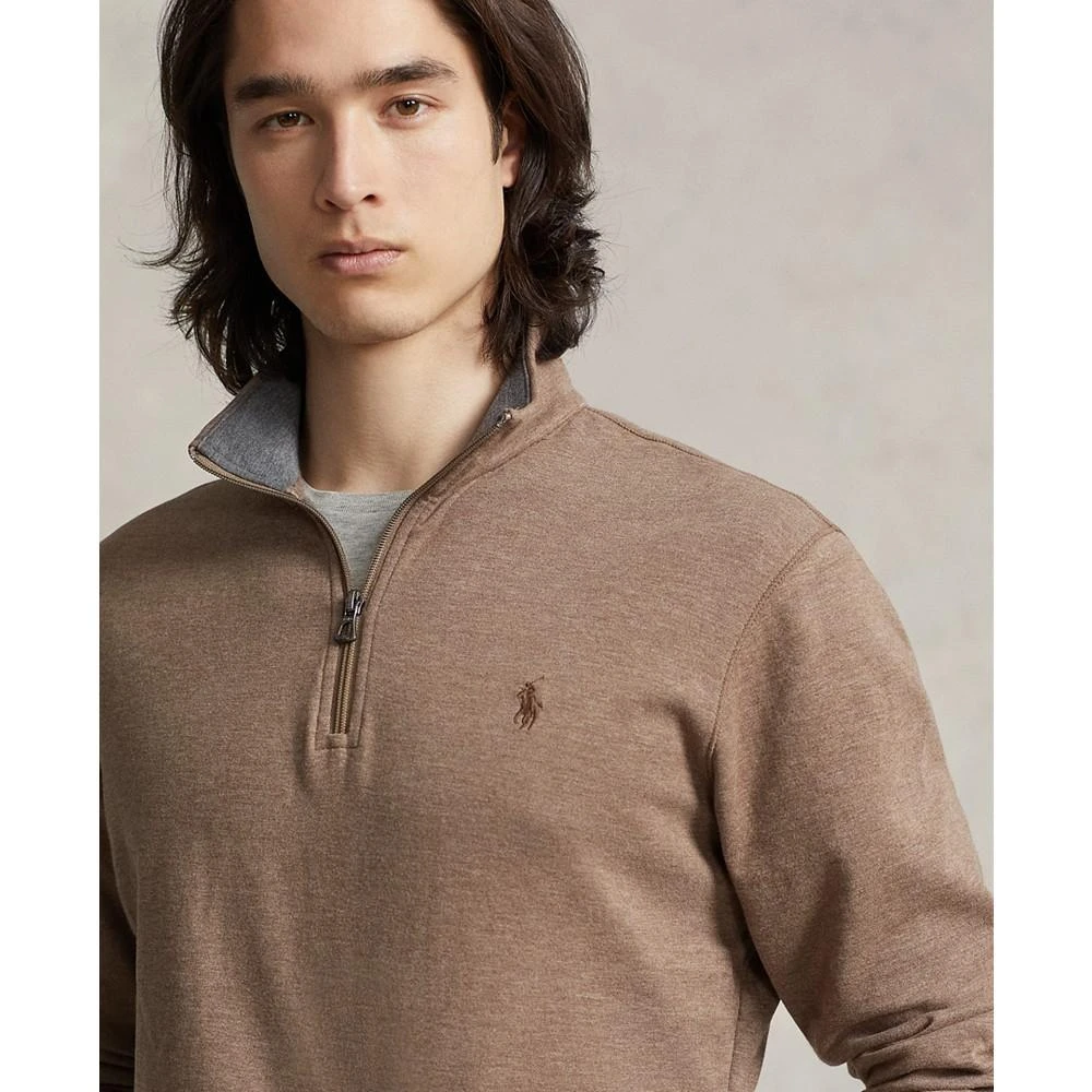 商品Ralph Lauren|Men's Luxury Jersey Quarter-Zip Pullover,价格¥213,第3张图片详细描述