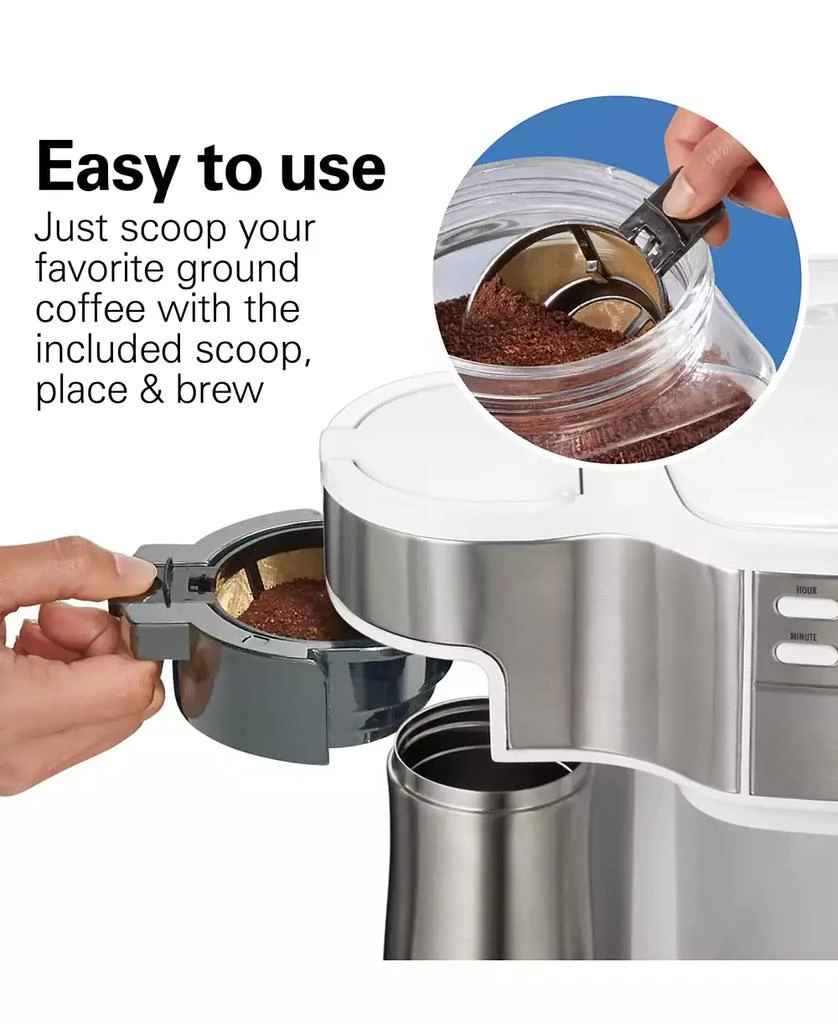 2-Way Programmable Single Serve & 12-Cup Coffee Maker 商品