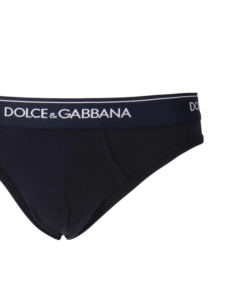 商品Dolce & Gabbana|Briefs With Logoed Elastic,价格¥669,第3张图片详细描述