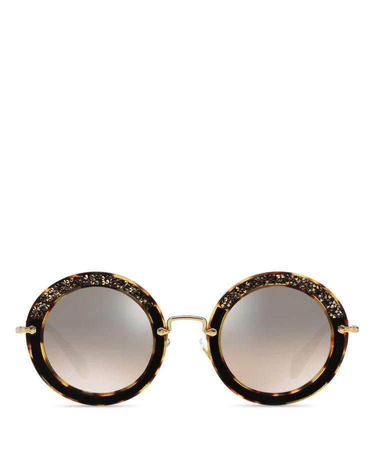 商品Miu Miu|亮闪墨镜, 49mm,价格¥2303,第1张图片