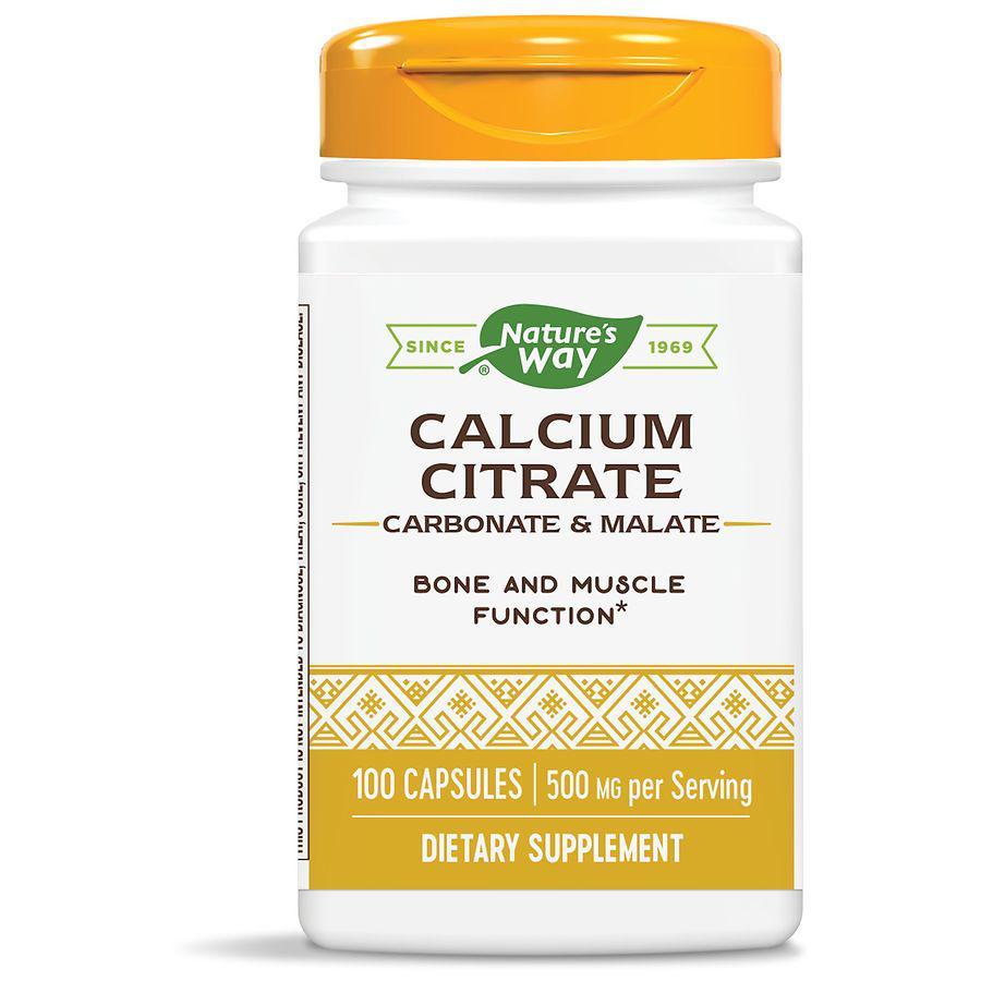 商品Nature's Way|Calcium Citrate Capsules,价格¥86,第1张图片