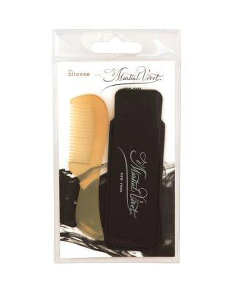 商品Martial Vivot|Natural Horn Beard Comb,价格¥357,第1张图片