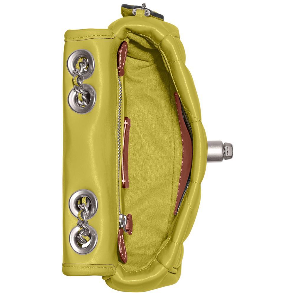 商品Coach|Quilted Pillow Madison Shoulder Bag 18,价格¥1142,第6张图片详细描述