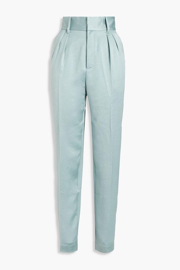 商品ba&sh|Wonka hammered-satin tapered pants,价格¥328,第1张图片