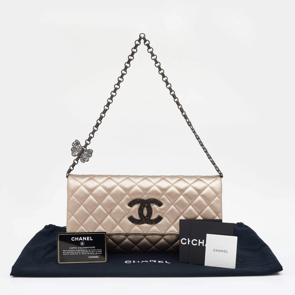 Chanel Metallic Quilted Leather Butterfly Chain Clutch 商品