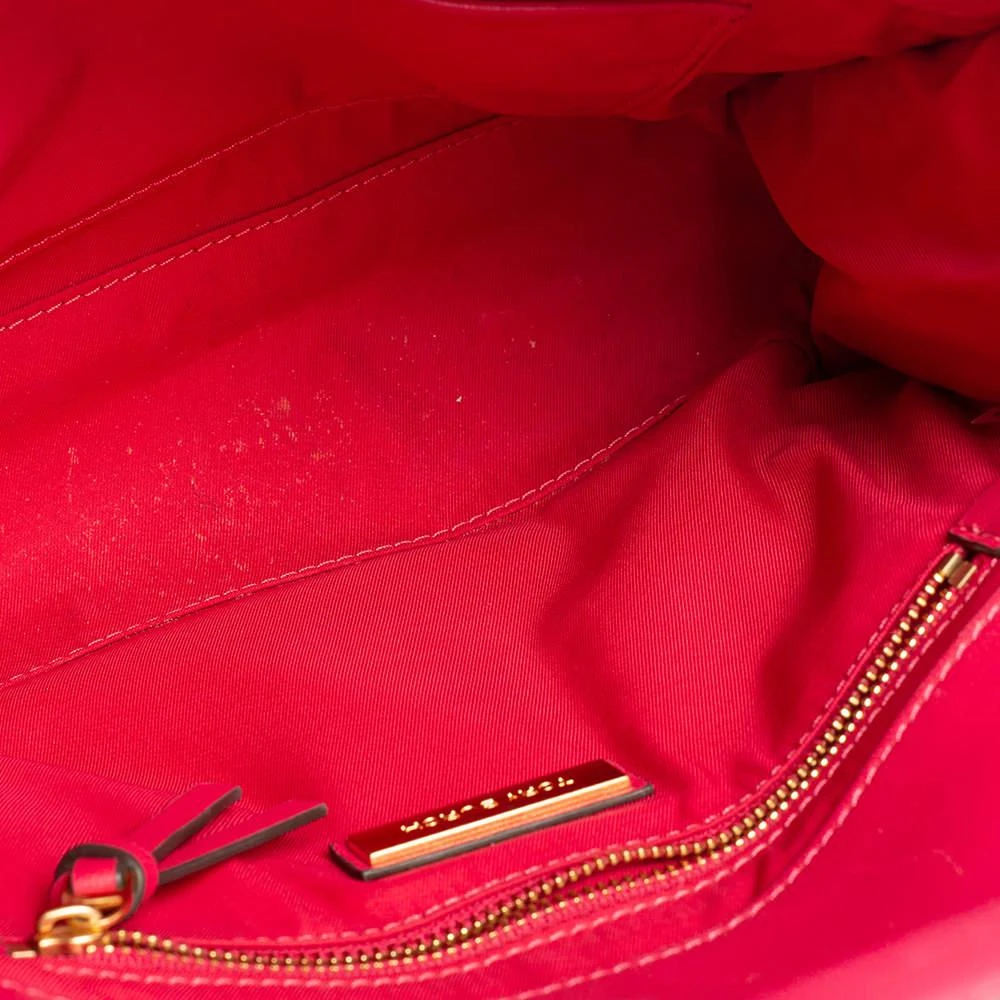 Tory Burch Pink Leather Fleming Shoulder Bag 商品