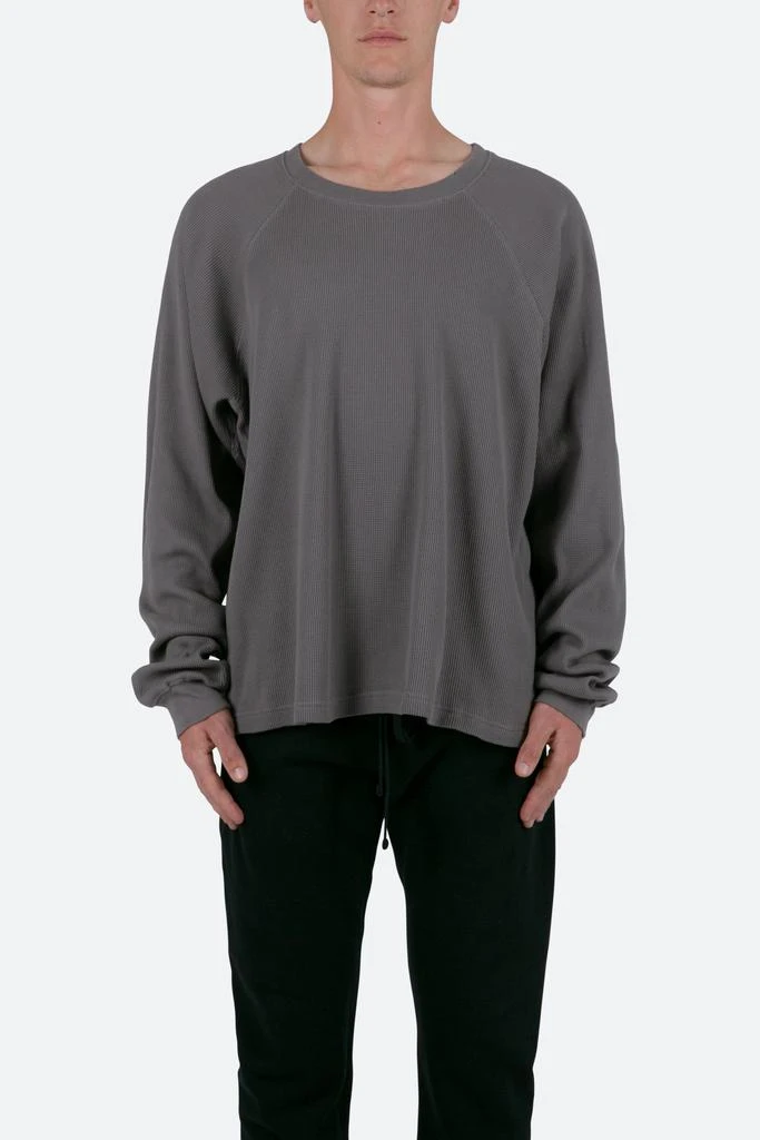 商品MNML|Heavy Thermal L/S Tee - Grey,价格¥168,第1张图片