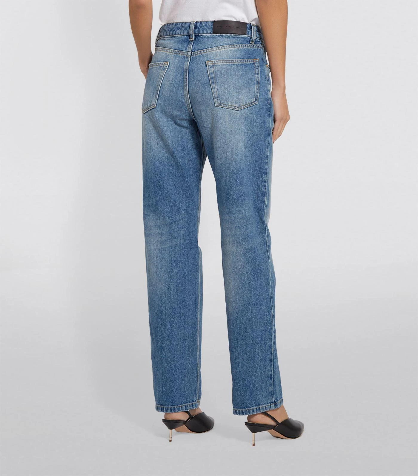 商品Victoria Beckham|Arizona Straight Leg Jeans,价格¥2799,第3张图片详细描述