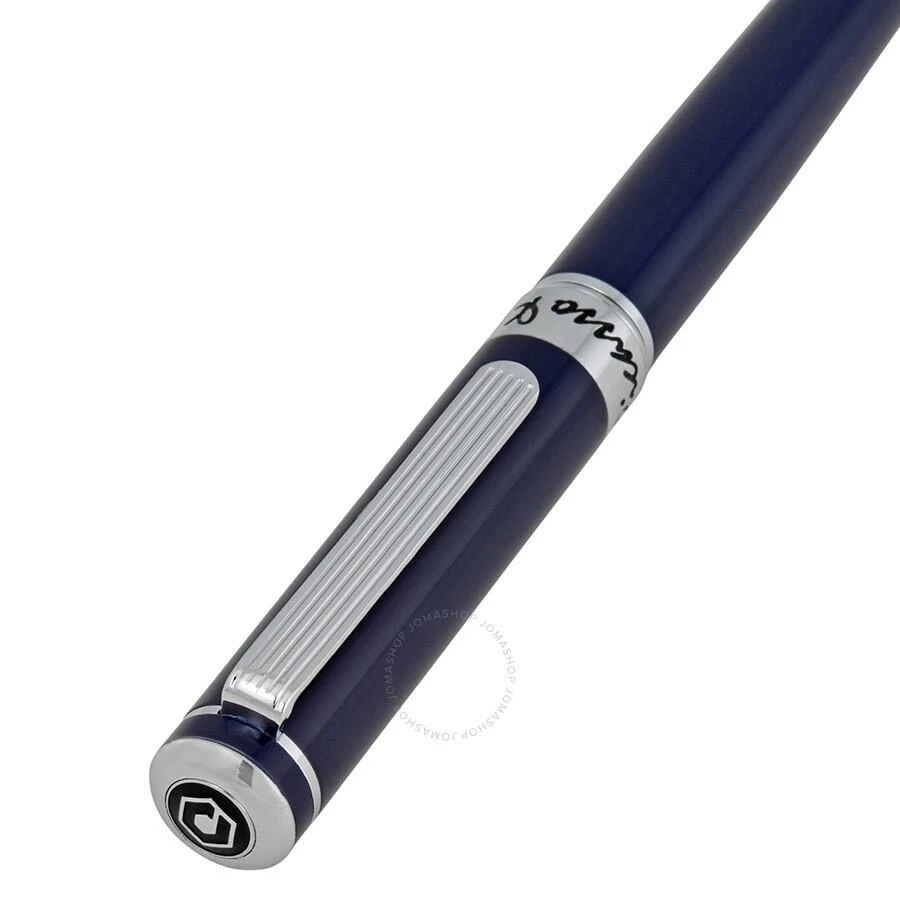 商品Picasso And Co|Rhodium/Navy Blue Lacquer Ballpoint Pen PS902BLSB,价格¥511,第2张图片详细描述