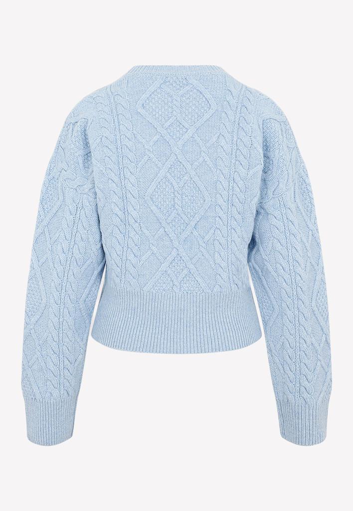 商品Stella McCartney|Aran Cable Knit Sweater in Virgin Wool,价格¥3689,第4张图片详细描述