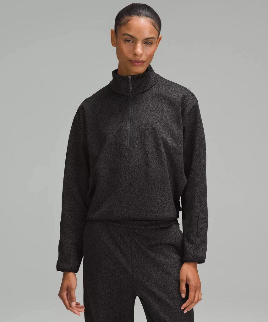 商品Lululemon|lululemon lab Double-Knit Jacquard Half Zip,价格¥638,第4张图片详细描述