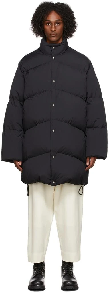 商品Acne Studios|Black Long Down Jacket,价格¥3983,第1张图片