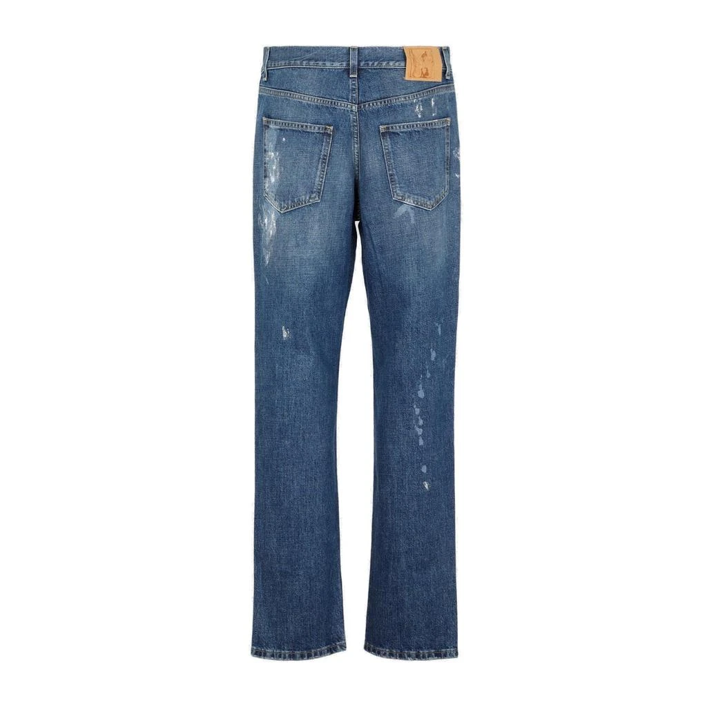 商品Martine Rose|Martine Rose Straight Leg Splatter Printed Jeans,价格¥2212,第2张图片详细描述