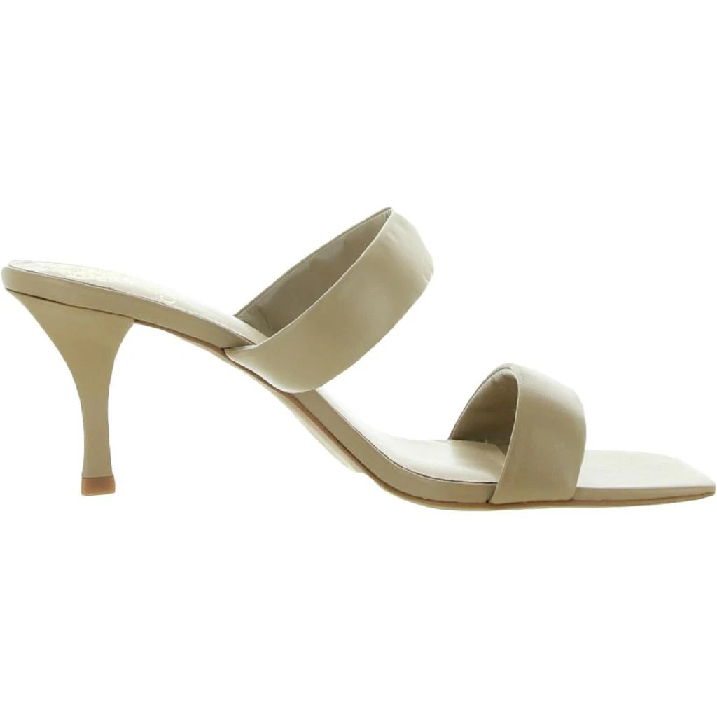 商品Vince Camuto|Vince Camuto Womens Aslee Leather Slip On Dress Sandals,价格¥175,第3张图片详细描述