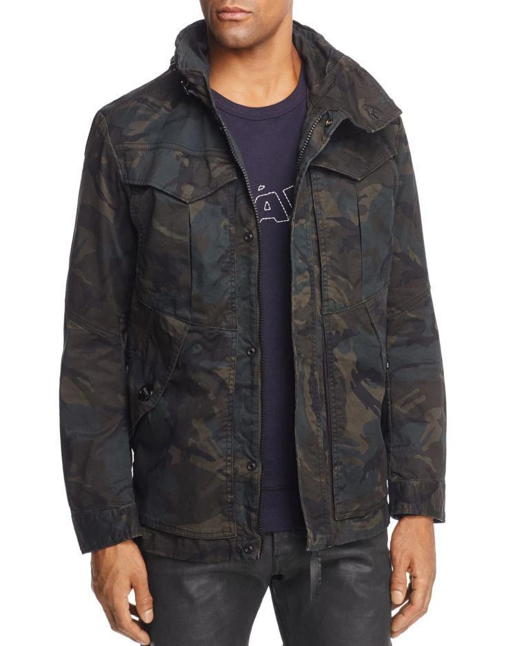 商品G-Star|G-STAR RAW Deline Camouflage Field Jacket ,价格¥1407,第1张图片
