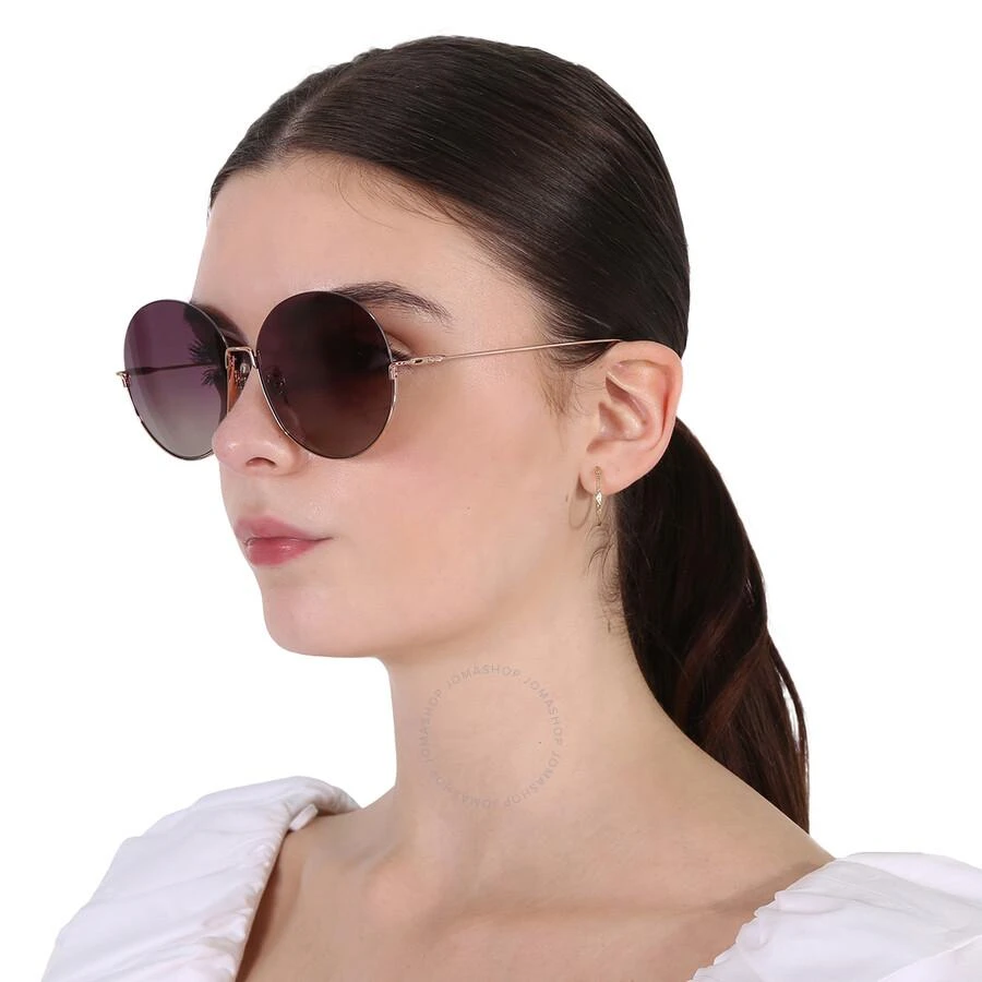 商品BOLON|Ella Purple Round Ladies Sunglasses BL7106 A31 51,价格¥145,第2张图片详细描述