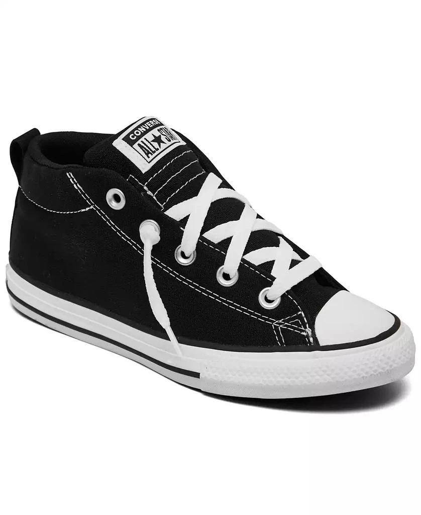 商品Converse|Little Kids Chuck Taylor All Star Street Mid Casual Sneakers from Finish Line,价格¥337,第1张图片