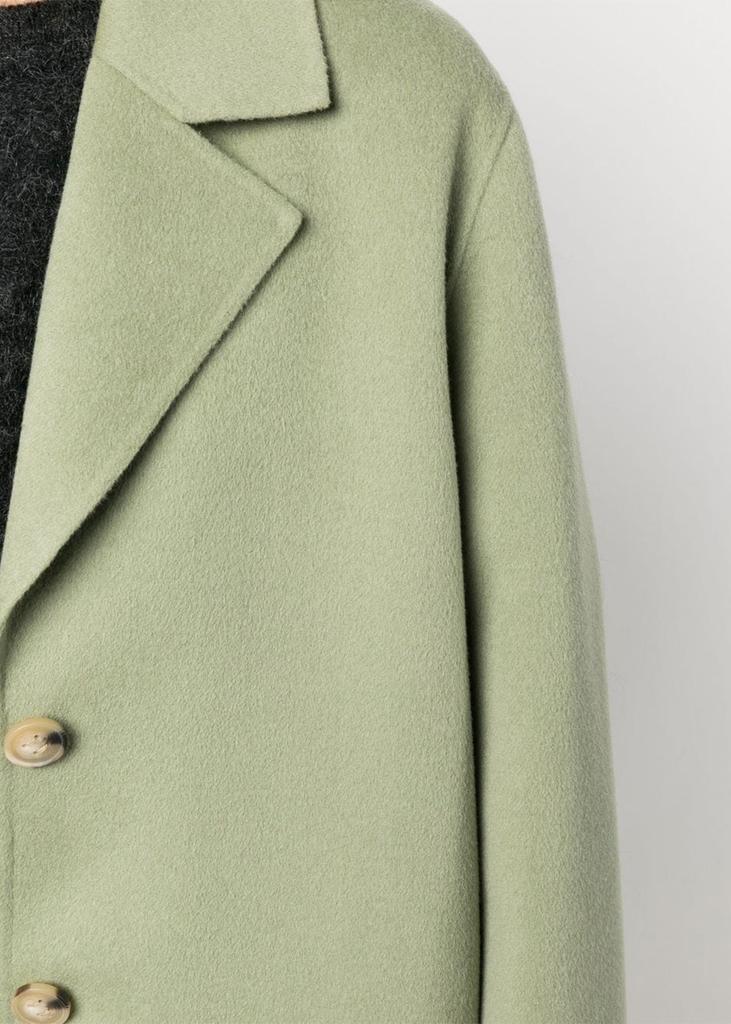 Acne Studios Dusty Green Wool Coat商品第5张图片规格展示