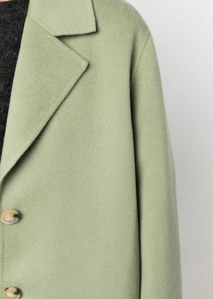 商品Acne Studios|Acne Studios Dusty Green Wool Coat,价格¥5469,第5张图片详细描述