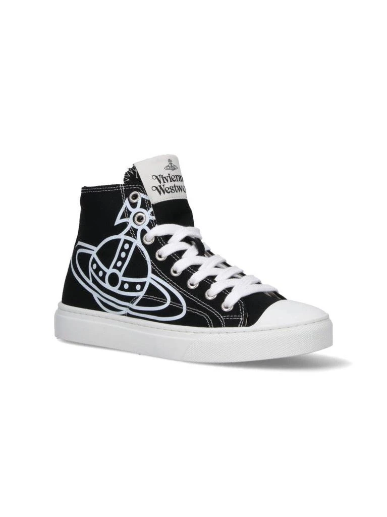 商品Vivienne Westwood|High-Top Sneakers With Planet Graphic,价格¥2259,第2张图片详细描述