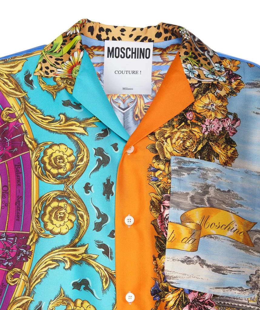 商品Moschino|Scarf Print Shirt,价格¥6848,第4张图片详细描述