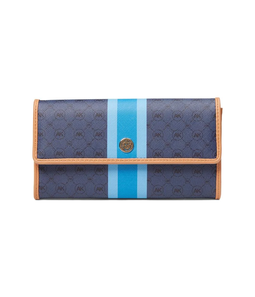 商品Anne Klein|Varsity Logo Continental Wallet,价格¥244,第1张图片