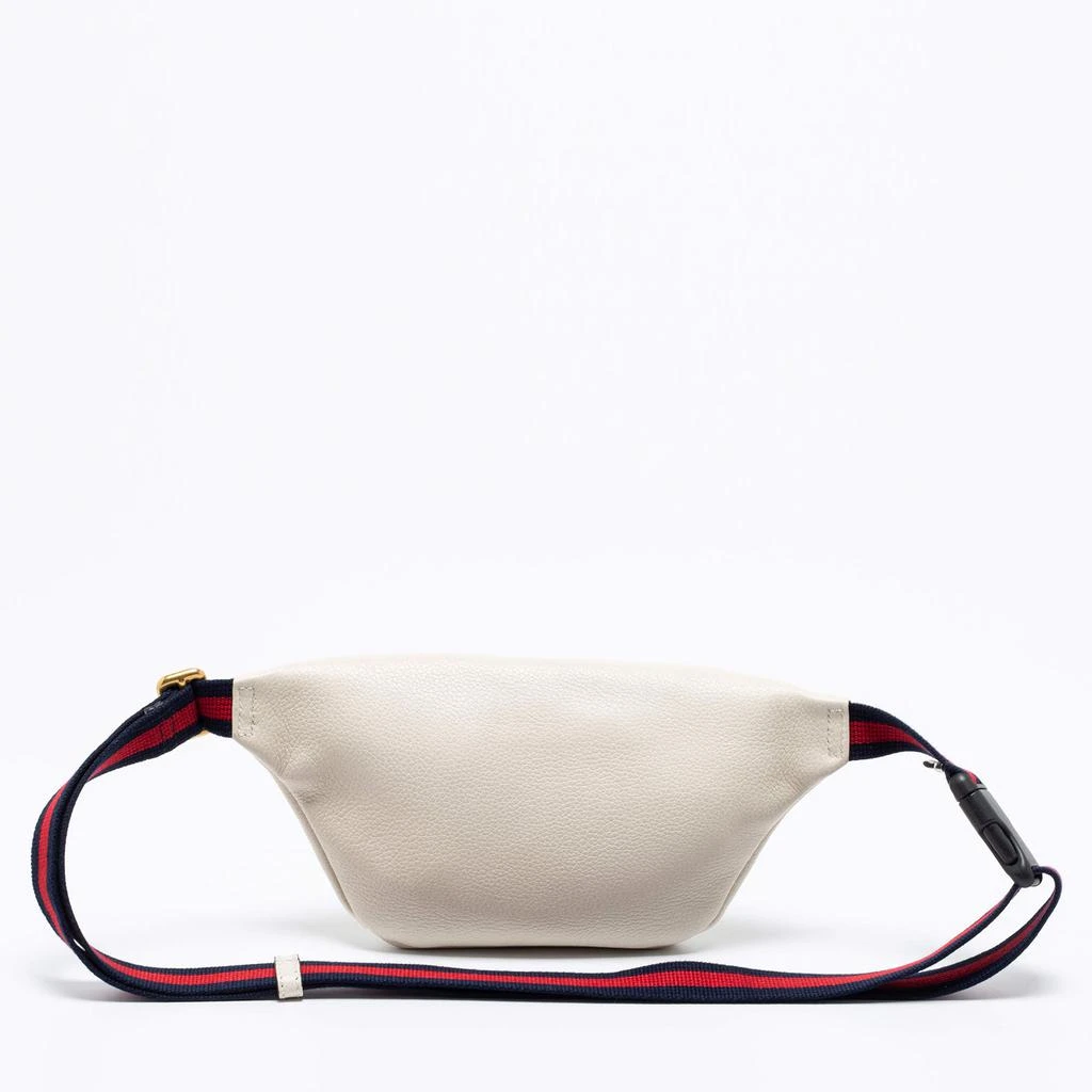 商品[二手商品] Gucci|Gucci Off White Leather Logo Web Belt Bag,价格¥5878,第4张图片详细描述
