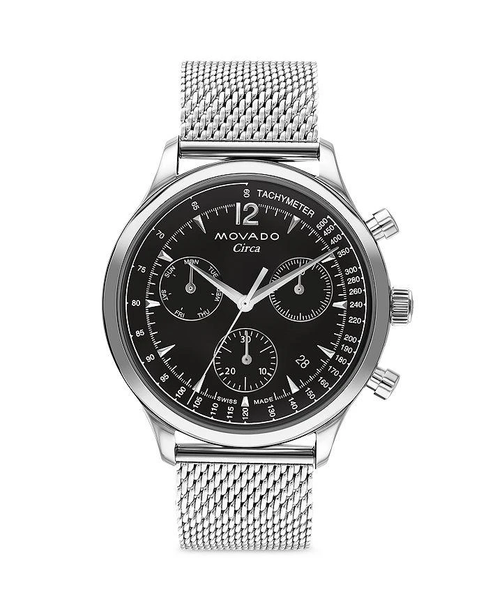 商品Movado|Heritage Circa Watch, 43mm,价格¥5231,第1张图片