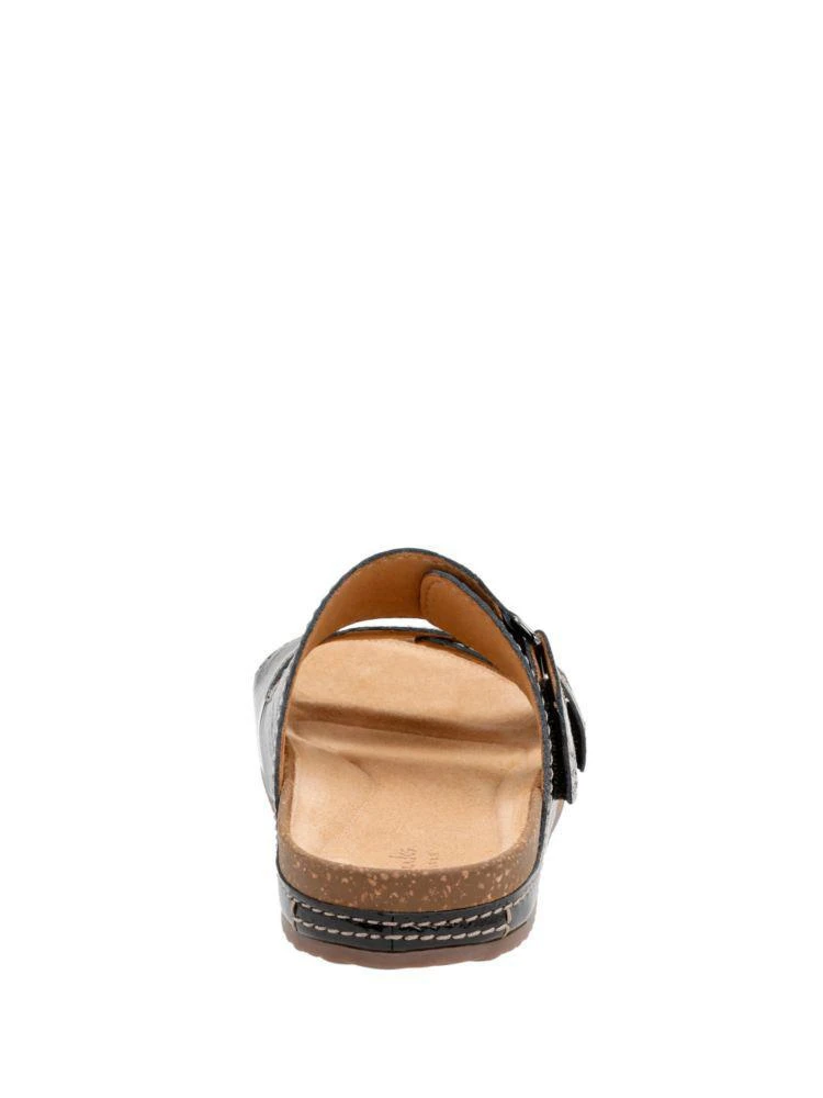 商品Clarks|Rosilla Tilton Double Strap Leather Sandals,价格¥339,第3张图片详细描述