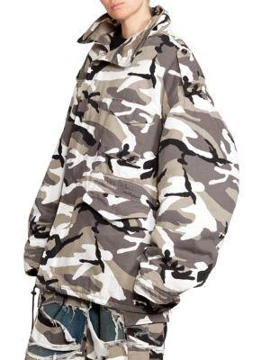 商品Balenciaga|Off Shoulder Parka,价格¥3827,第3张图片详细描述