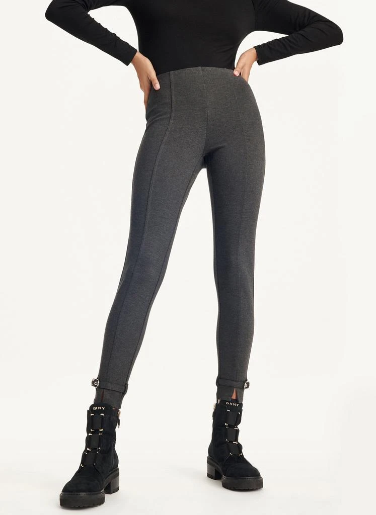 商品DKNY|Front Seam Legging With Buckled Ankle,价格¥340,第1张图片