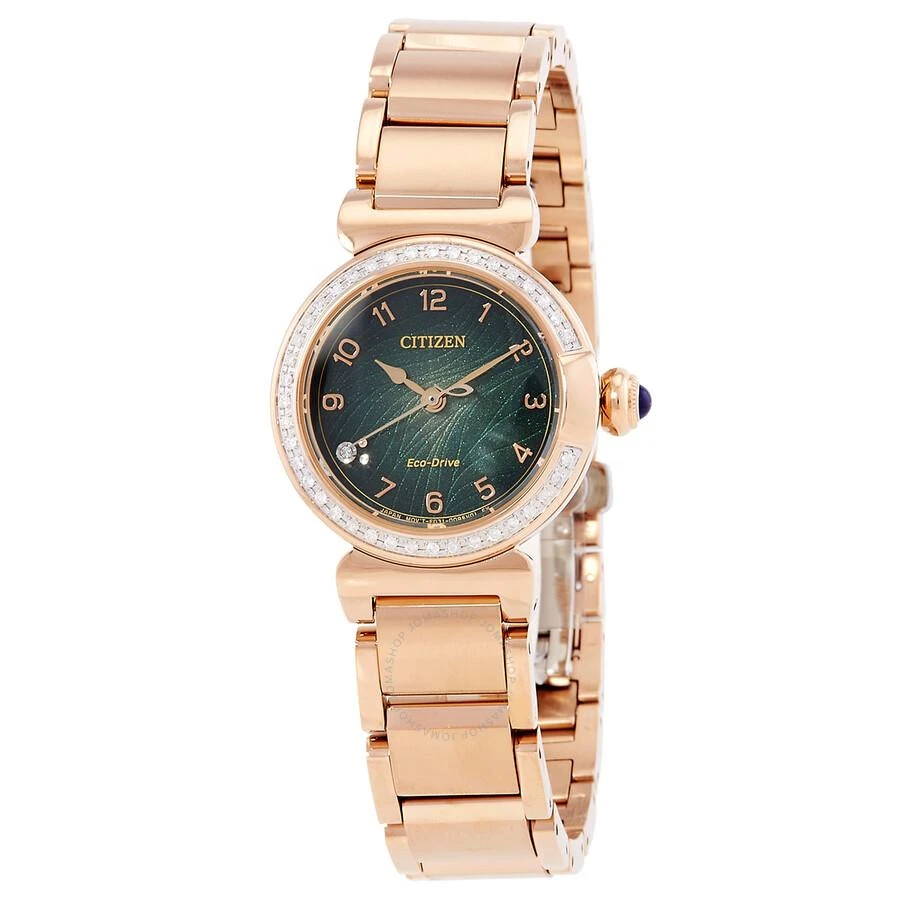 商品Citizen|Eco-Drive L Mae Diamond Ladies Watch EM1123-62X,价格¥4238,第1张图片