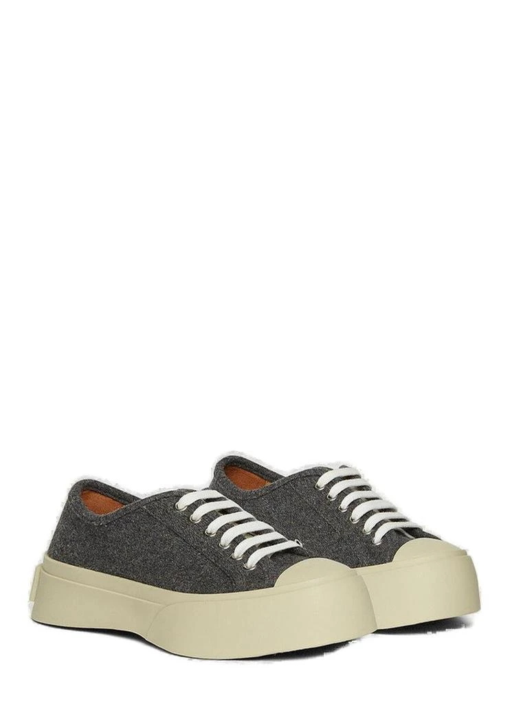 商品Marni|Marni Almond Toe Lace-Up Sneakers,价格¥2496,第3张图片详细描述