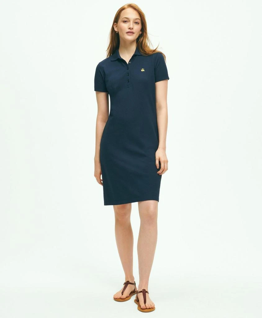 商品Brooks Brothers|Classic Cotton Pique Polo Dress,价格¥537,第1张图片