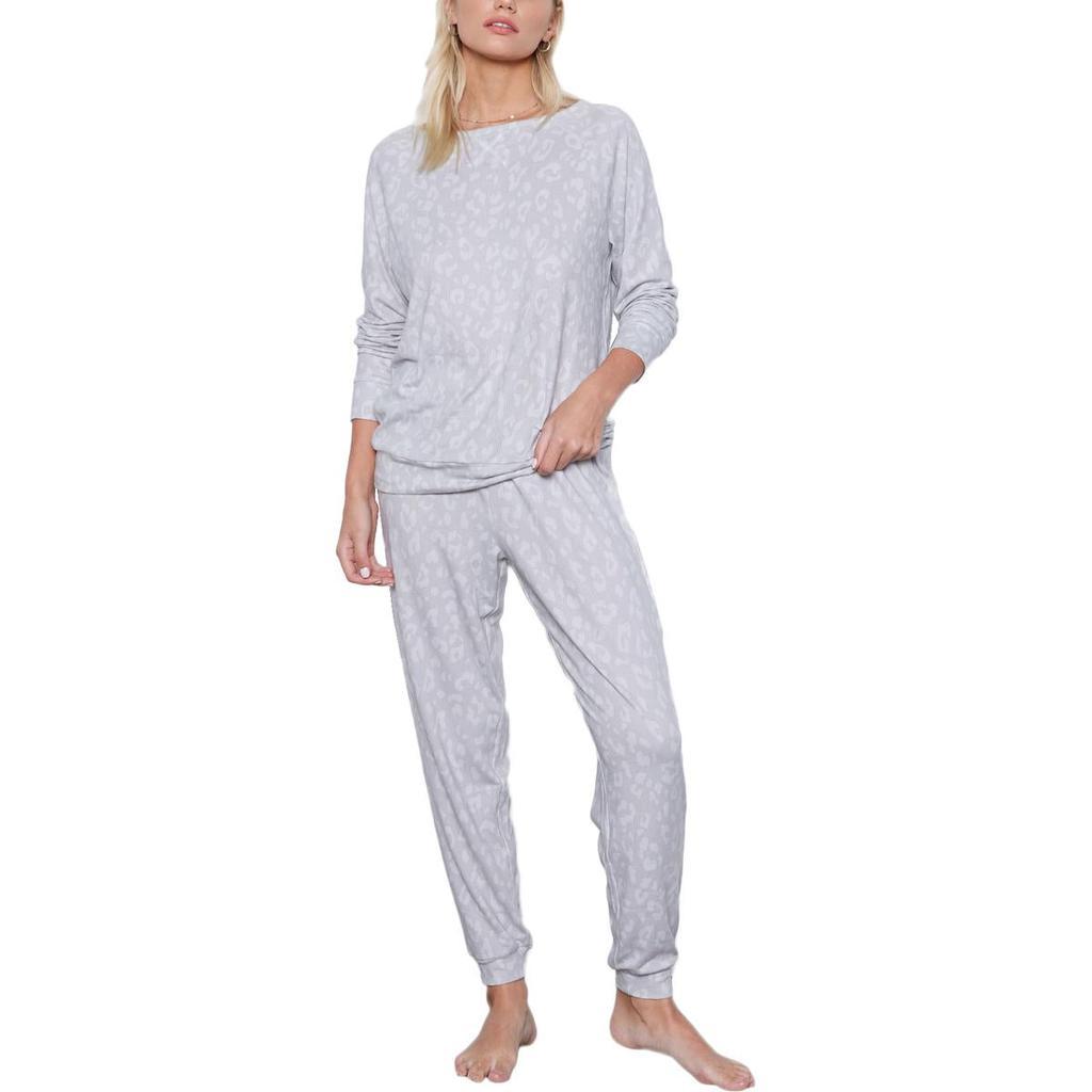 商品Tart|Tart Collections Sienna Women's 2 Piece Sweatshirt and Jogger Pajama Lounge Set,价格¥110,第5张图片详细描述