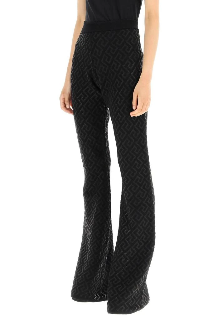 商品Versace|Versace la greca knit flared pants,价格¥4155,第4张图片详细描述