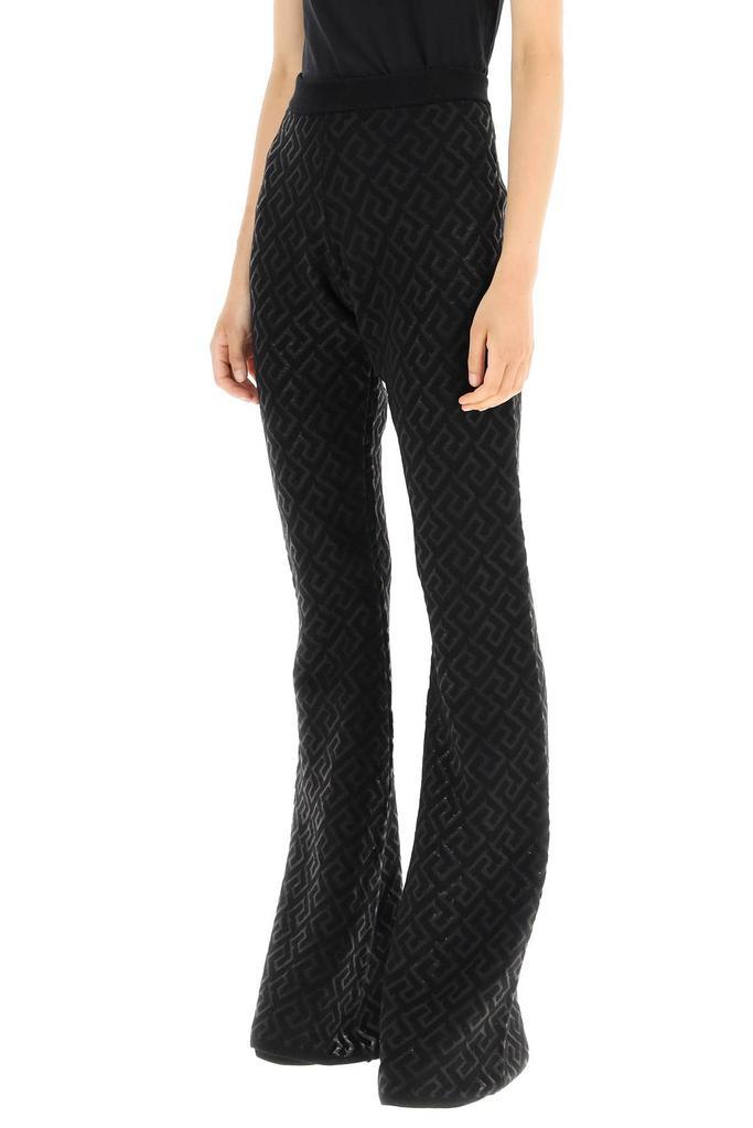 商品Versace|Versace la greca knit flared pants,价格¥3982,第6张图片详细描述